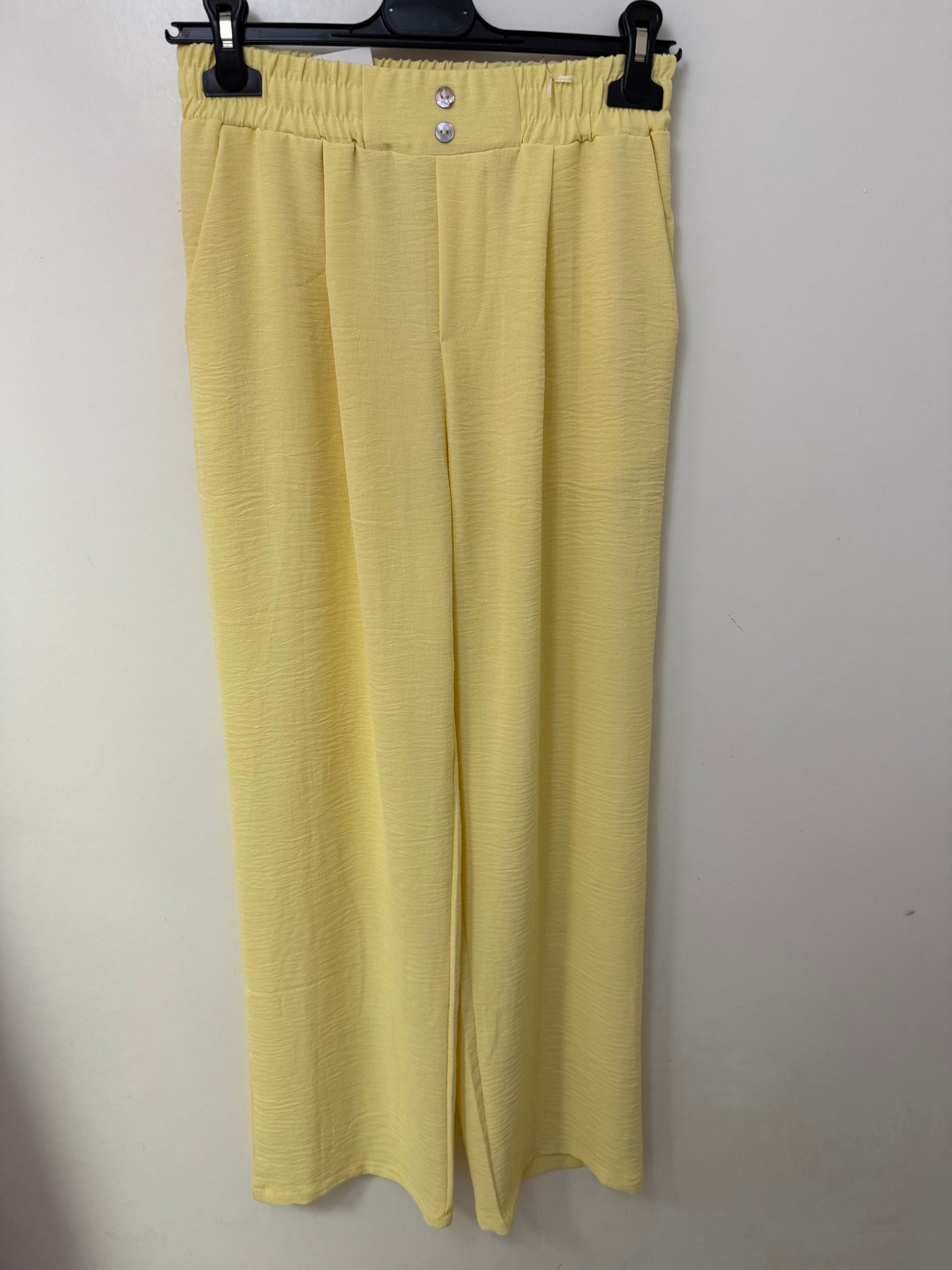 Pantalón Fluido Amarillo