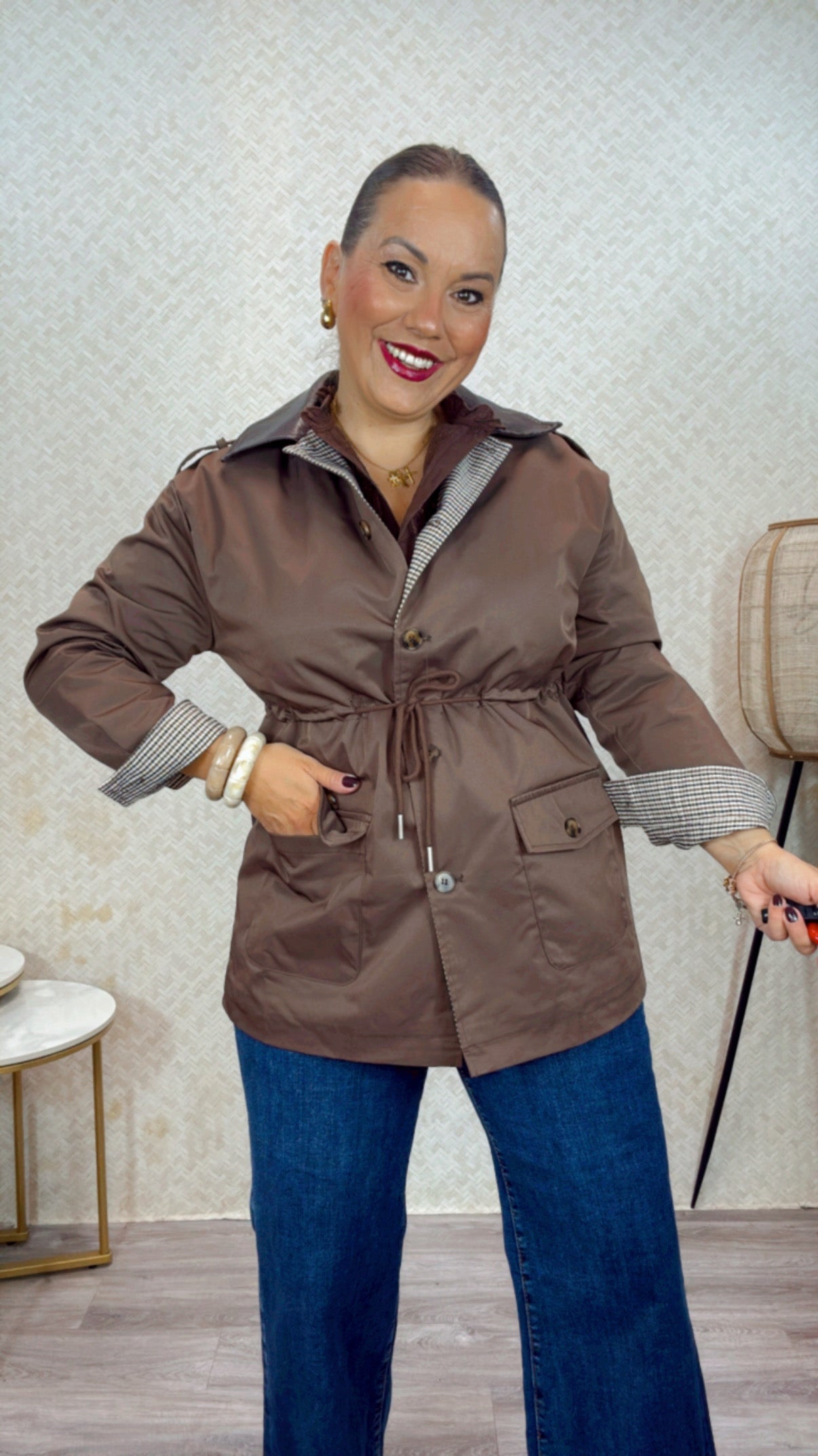 Cazadora Arabia Marrón