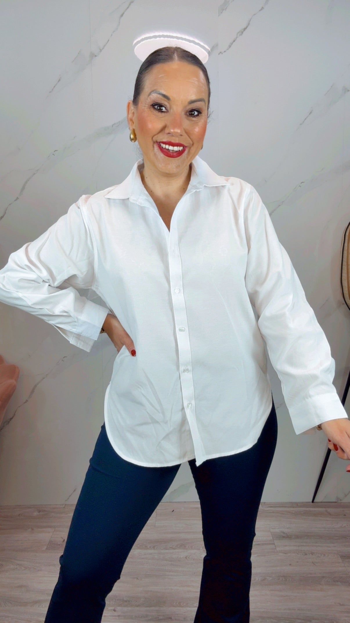 Camisa Básica Blanca