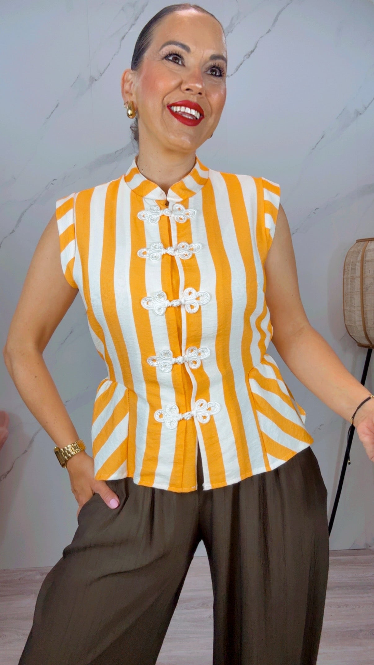 Top Pekín Amarillo