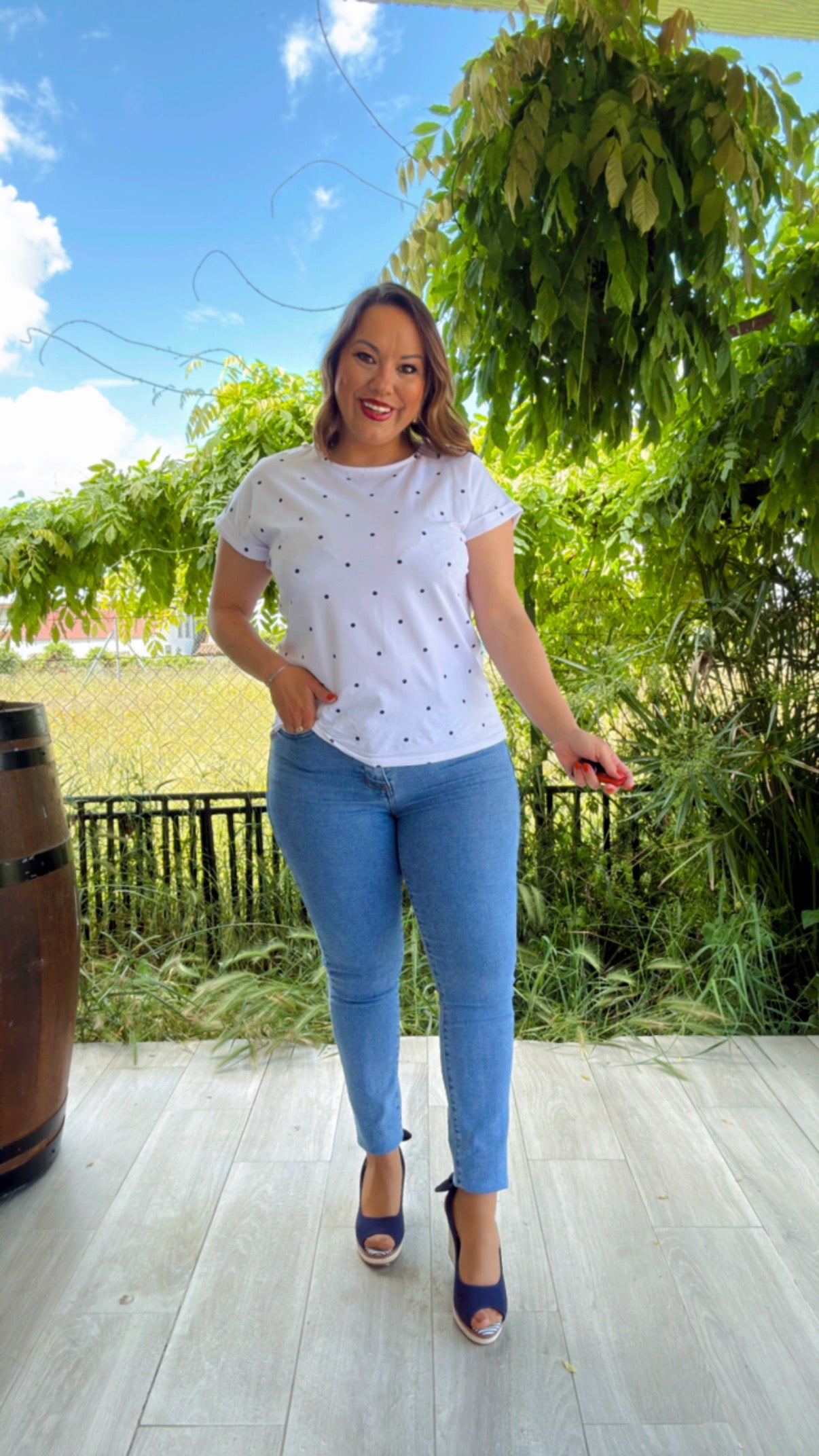 Camiseta Triana Blanca