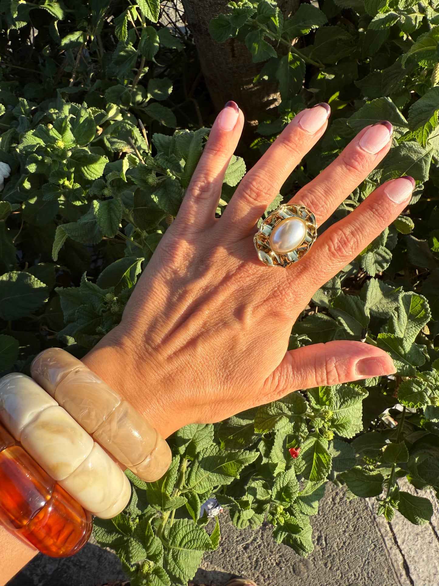 Anillo Perla