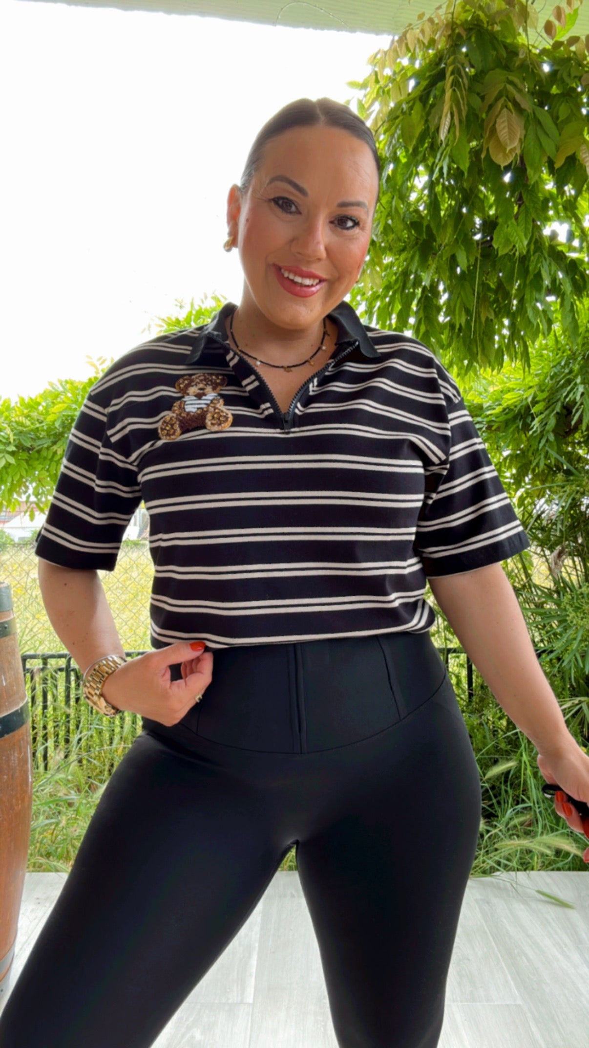 Polo Teddy Negro