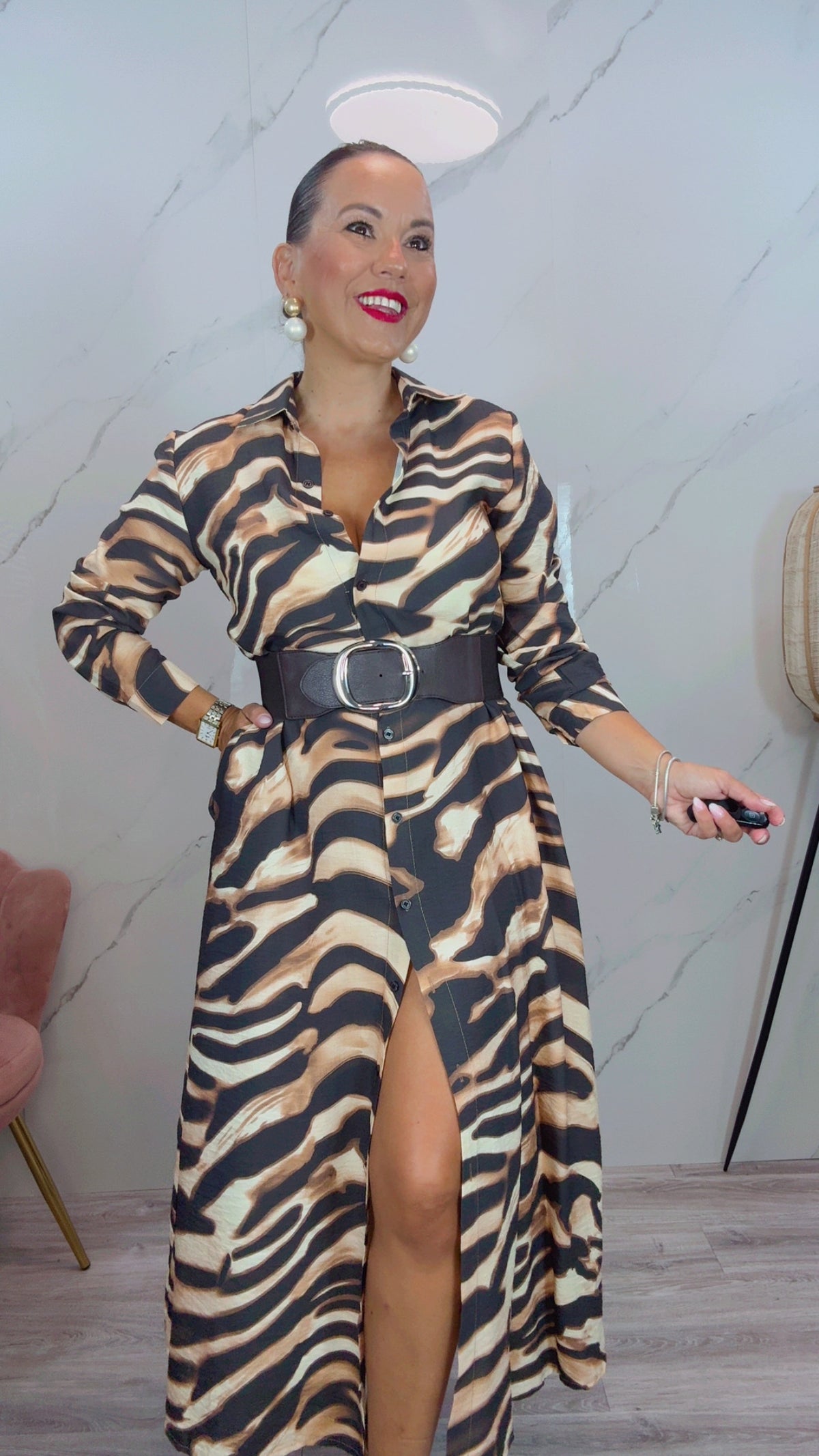 Vestido Safari