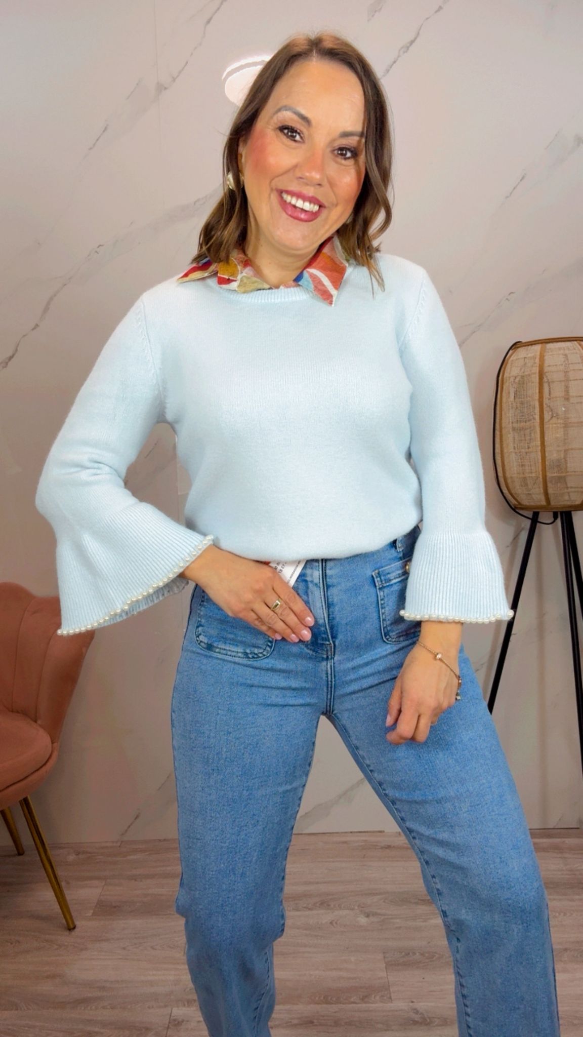 Jersey Perla Azul