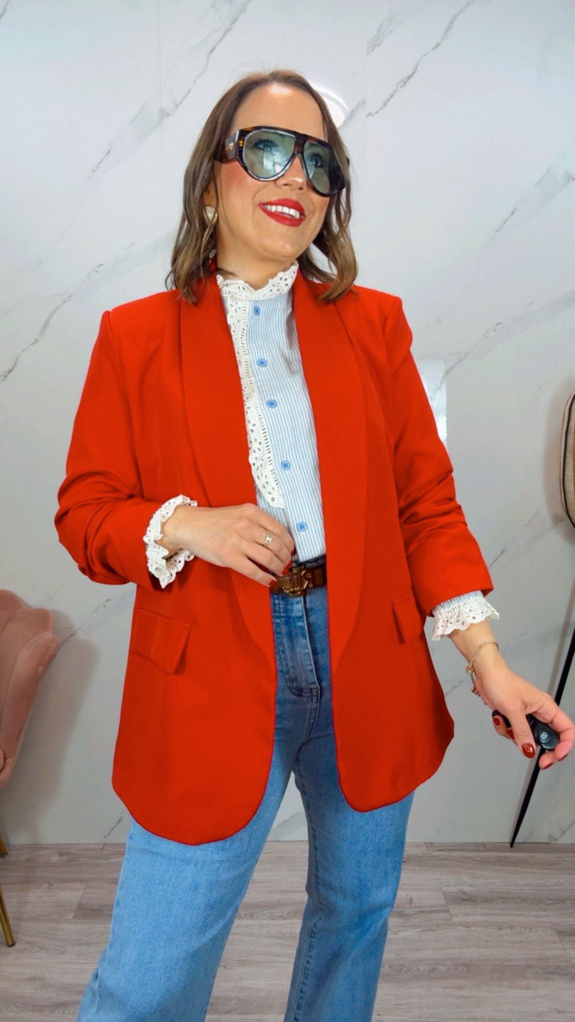 Blazer Roja