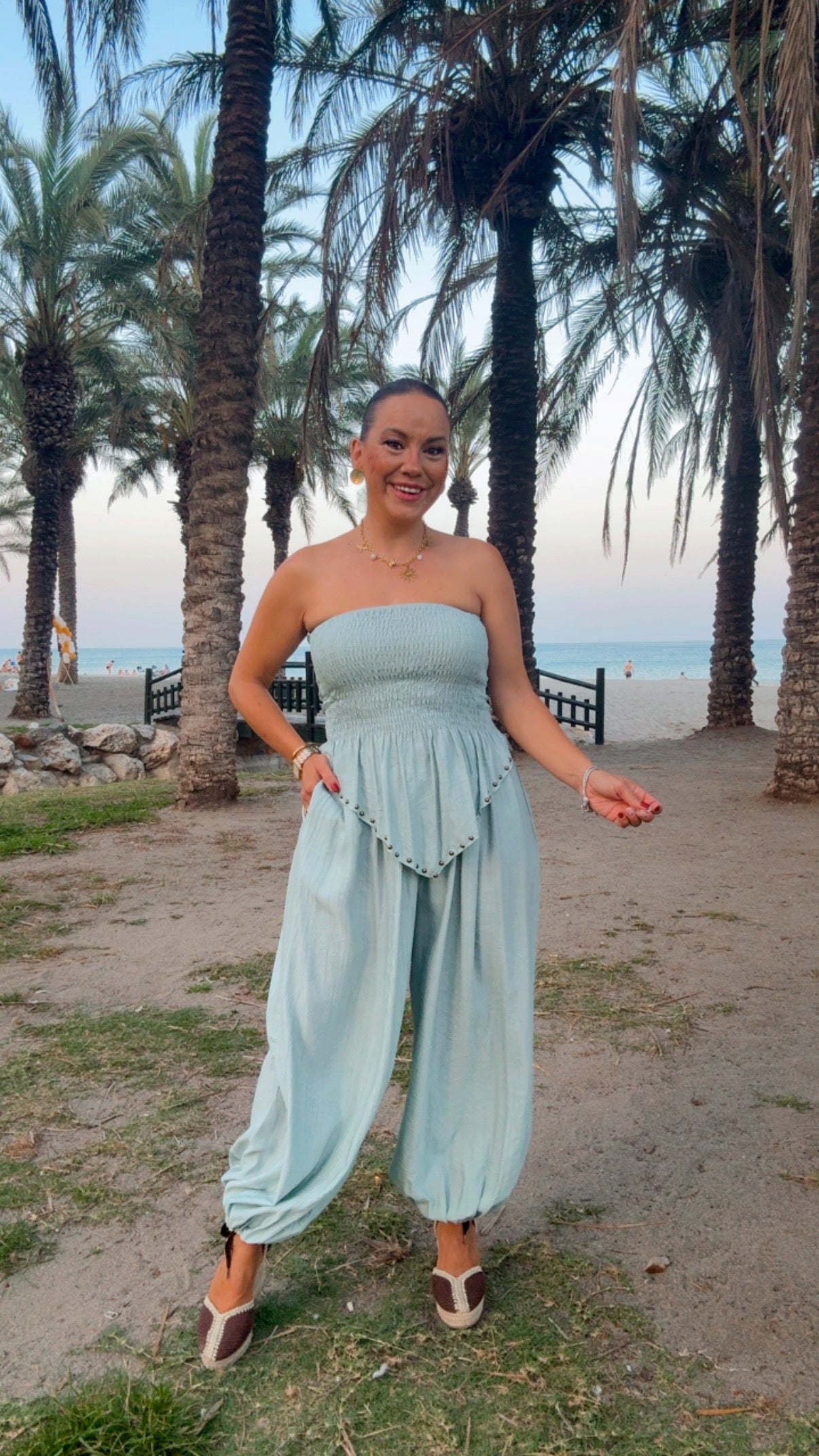 Conjunto Moroco Aguamarina