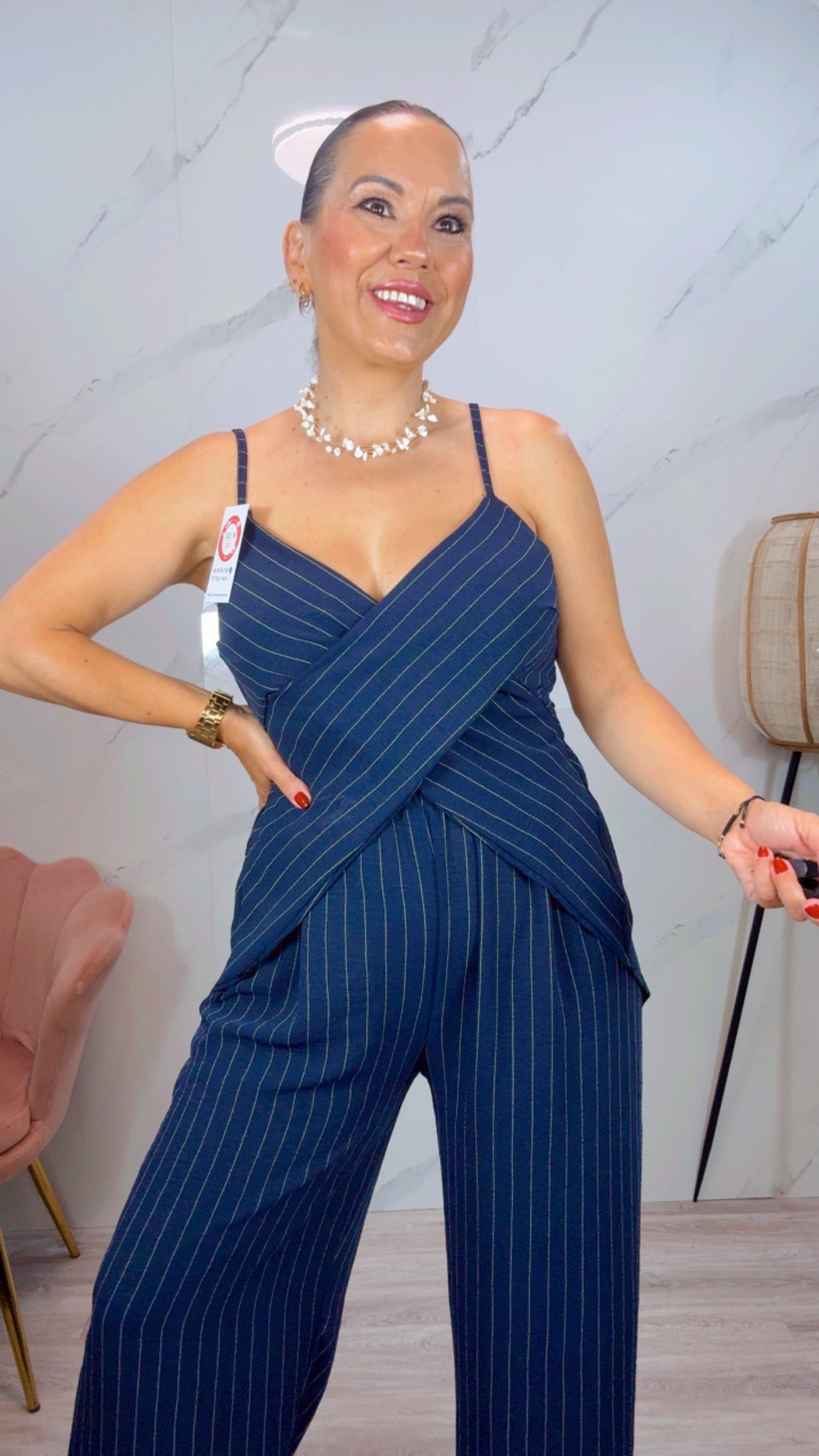 Conjunto Raya diplomática Azul Marino