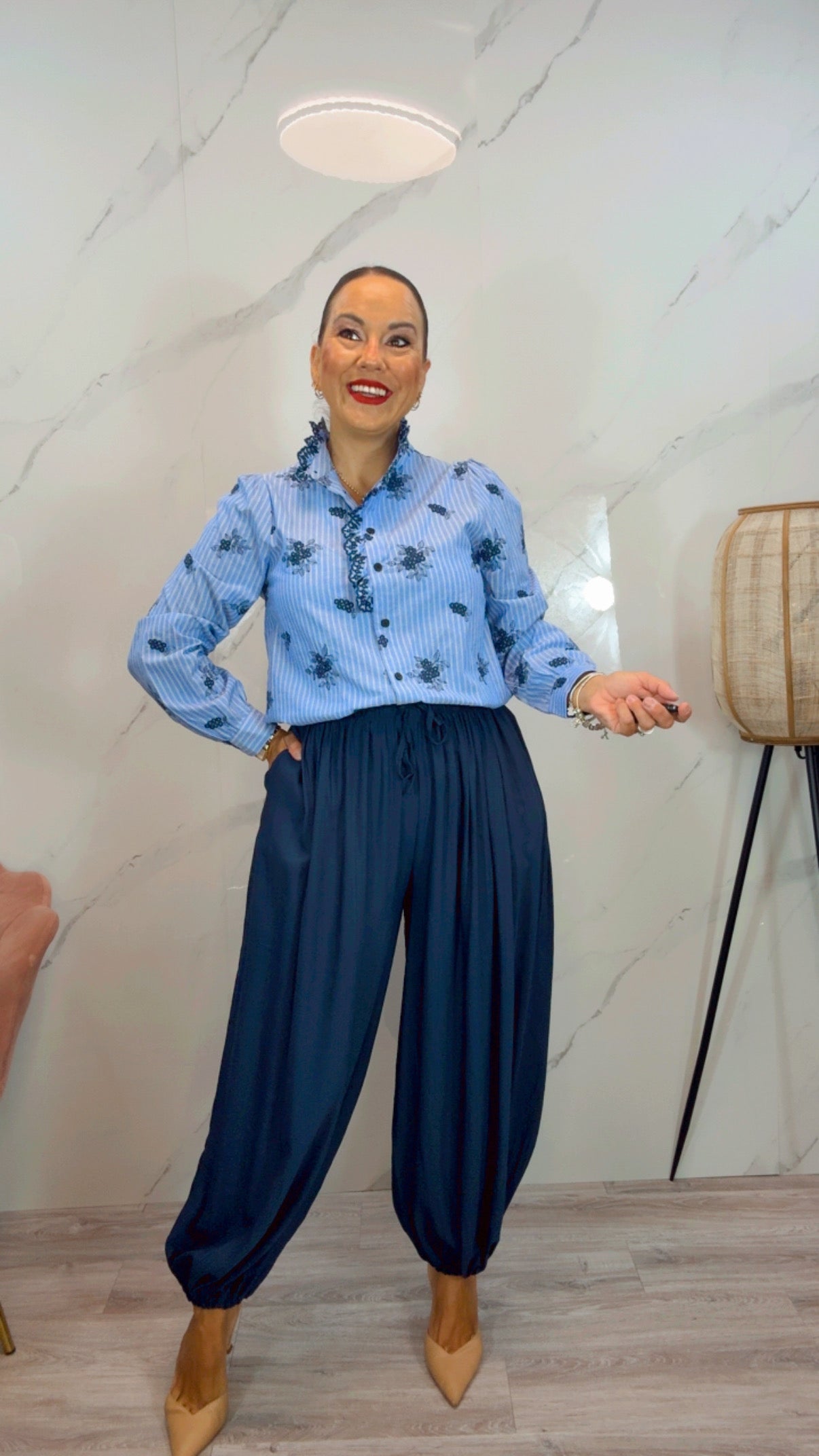 Camisa Fabiola bordada