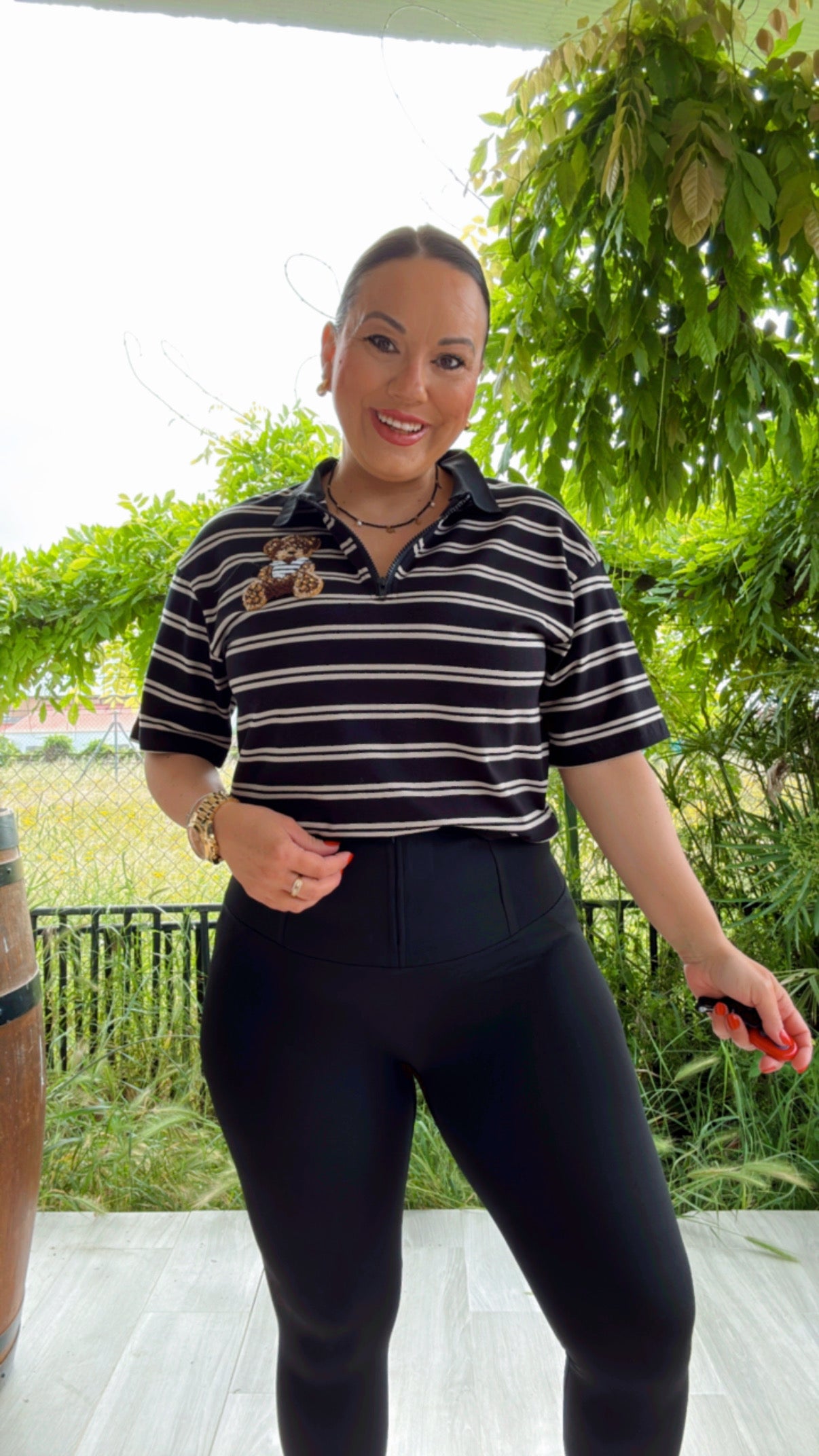 Polo Teddy Negro