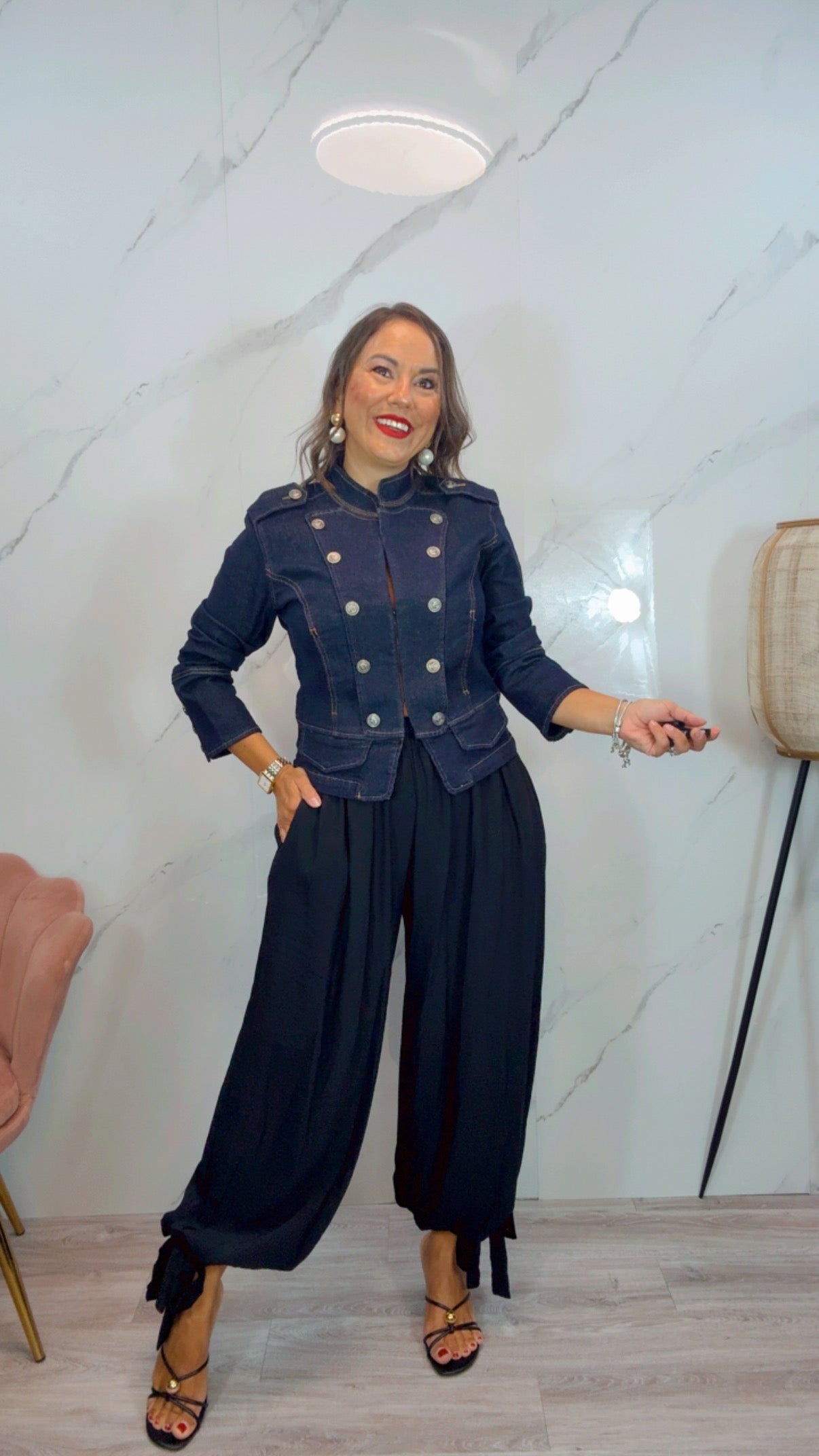 Cazadora Napoleón Denim