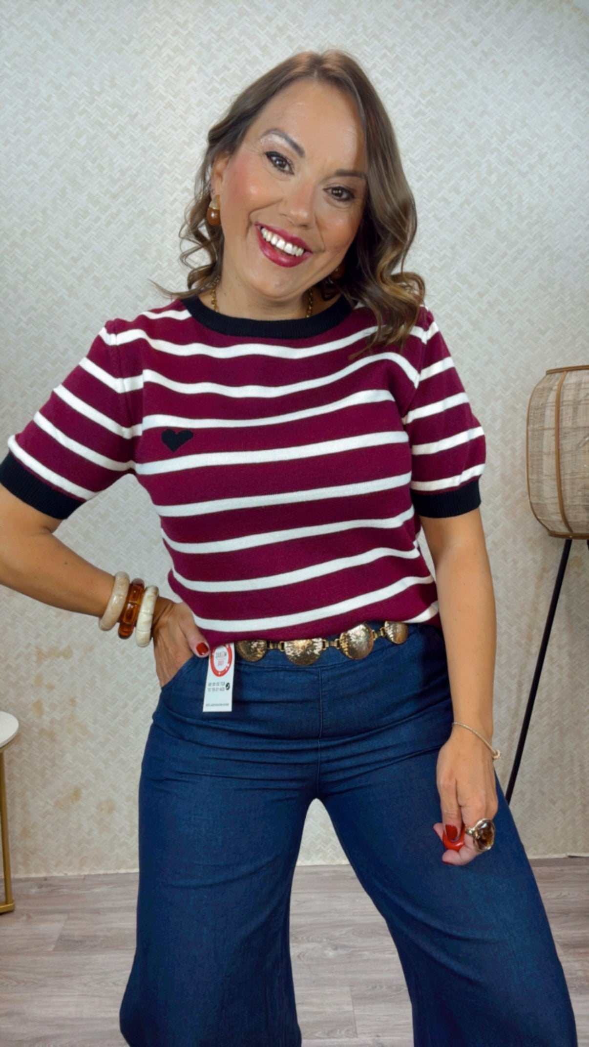 Jersey Marinero Burdeos