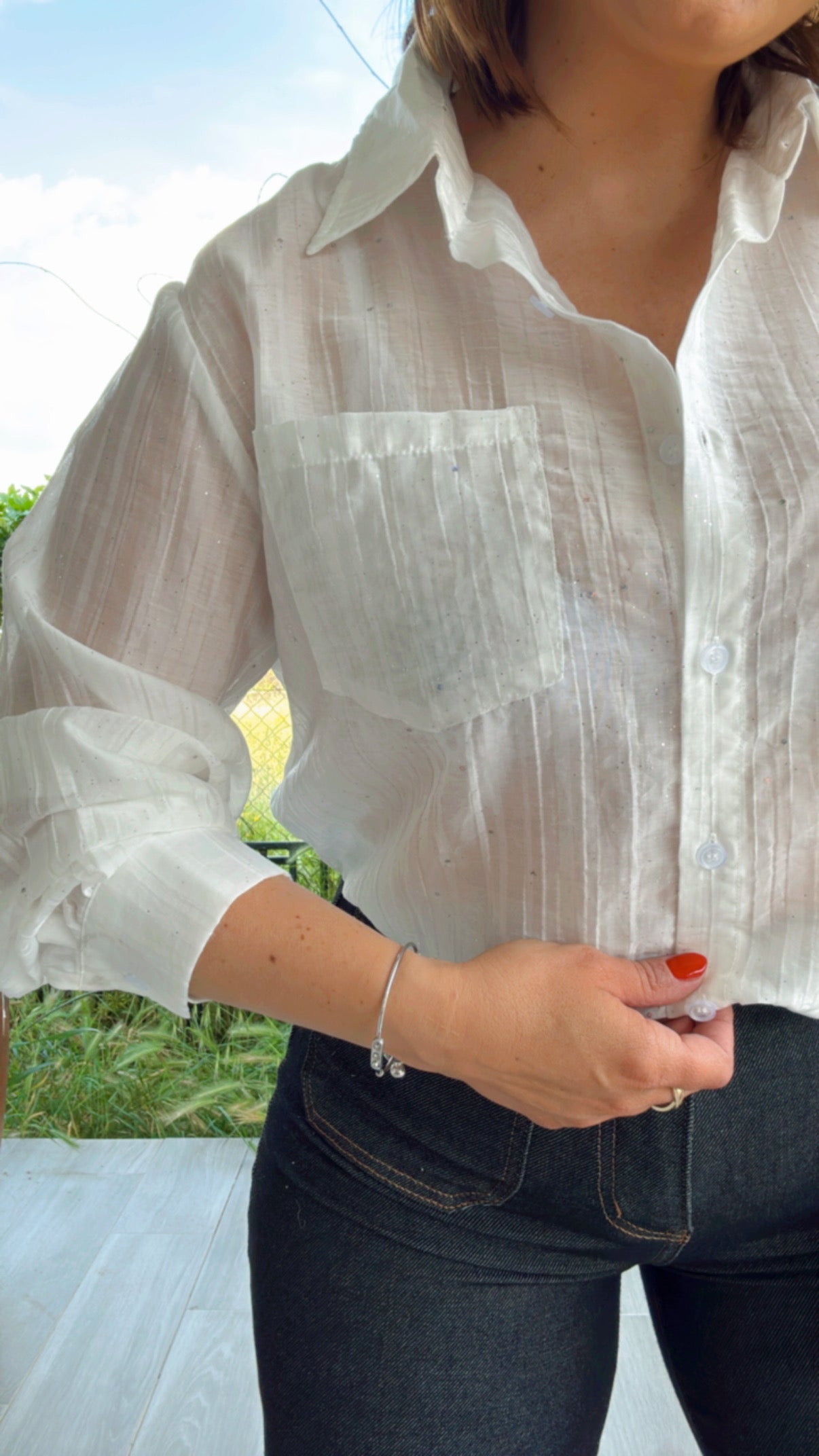 Camisa Sicilia blanca