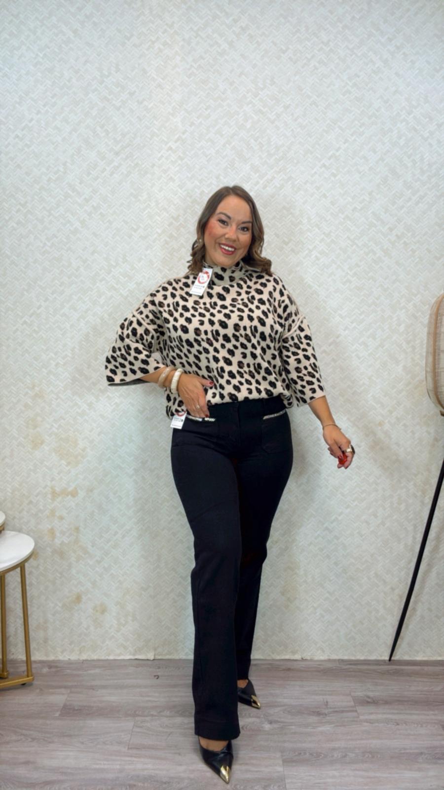 Pantalón Star Negro