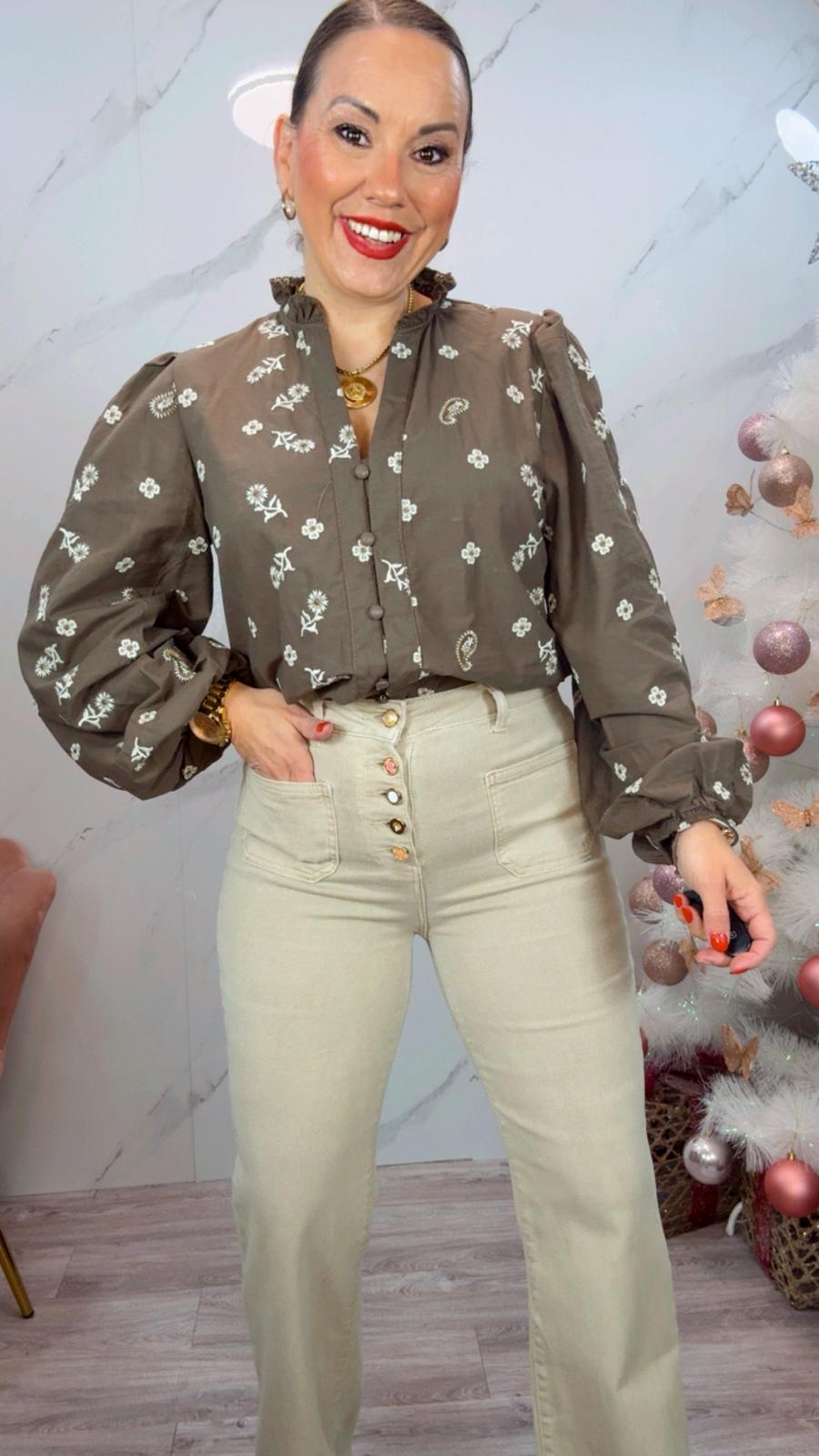 Camisa Cosmo Marrón