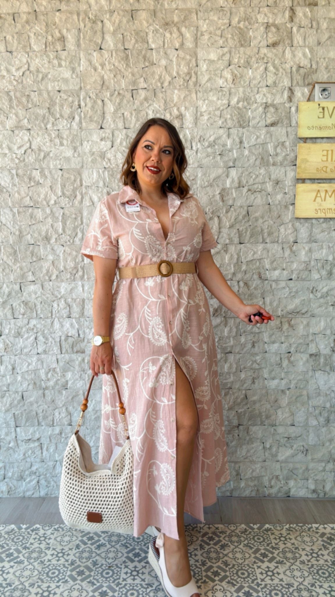Vestido Cashmere Rosa