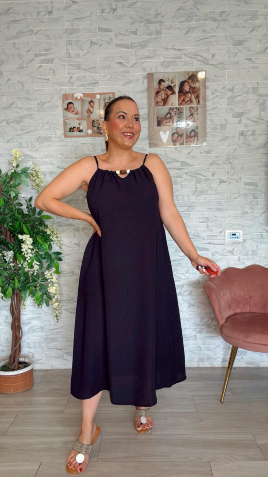 Vestido Asia Negro