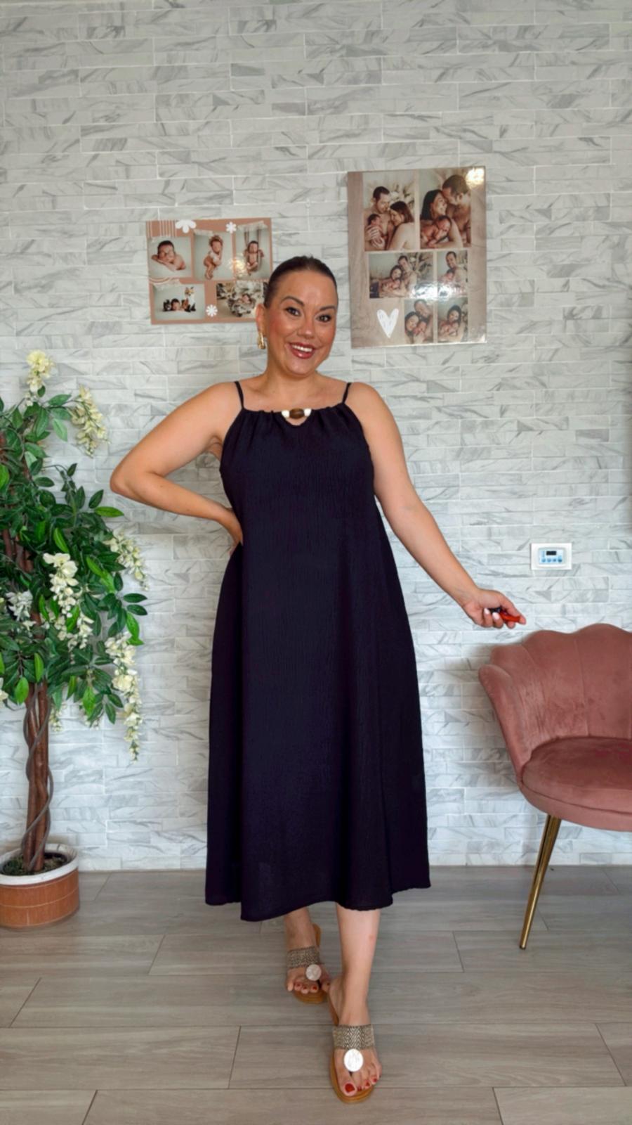 Vestido Asia Negro