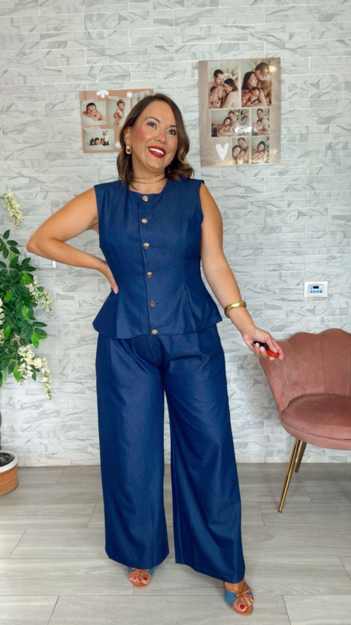 Conjunto Fiona Denim