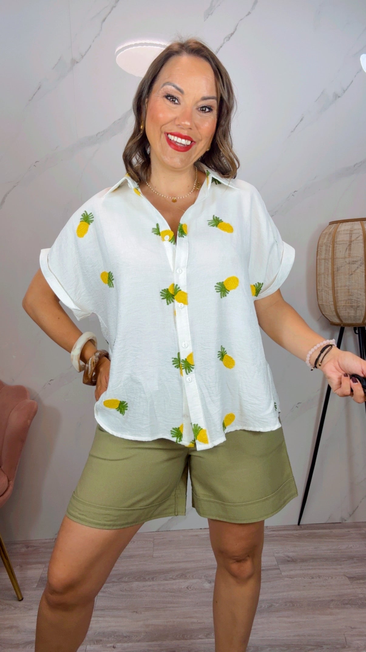 Camisa Piñas