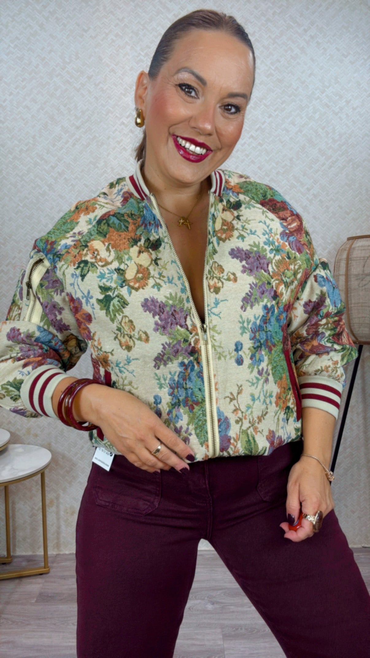 Bomber Floral