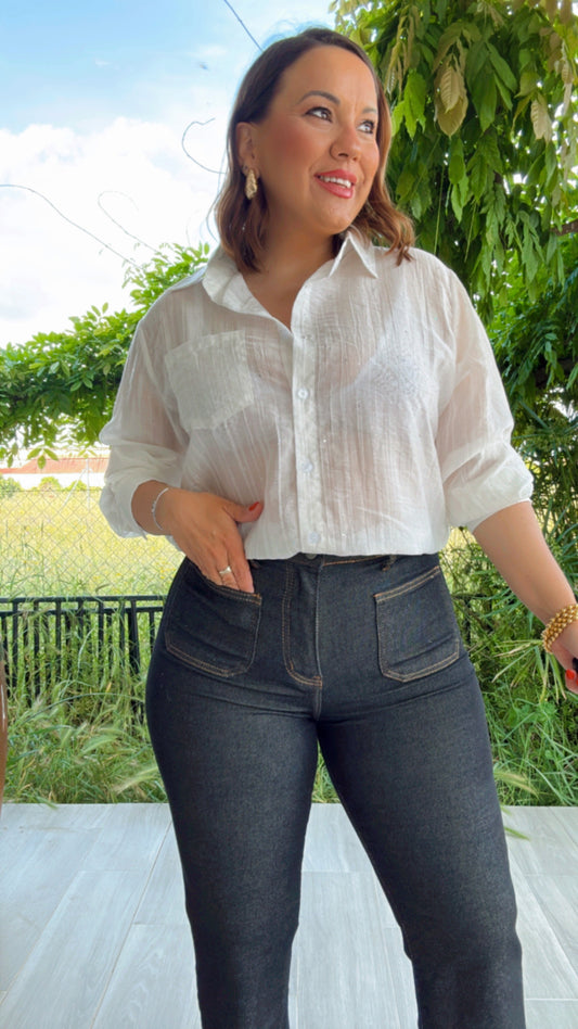 Camisa Sicilia blanca