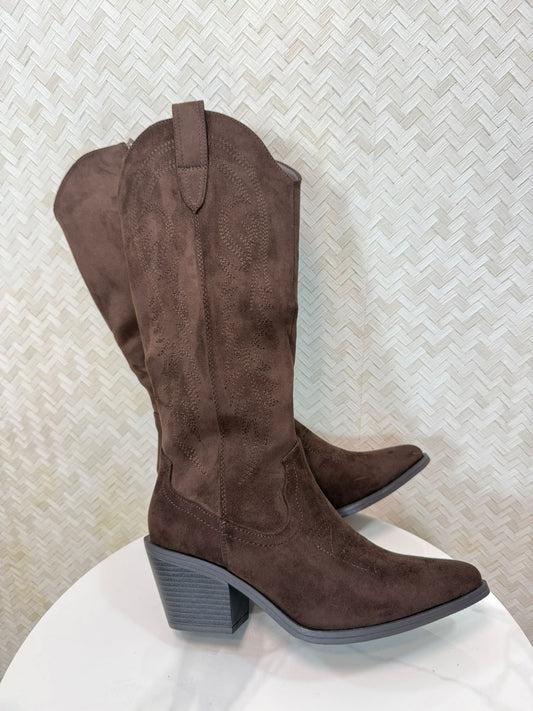 Botas Cowboy Chocolate