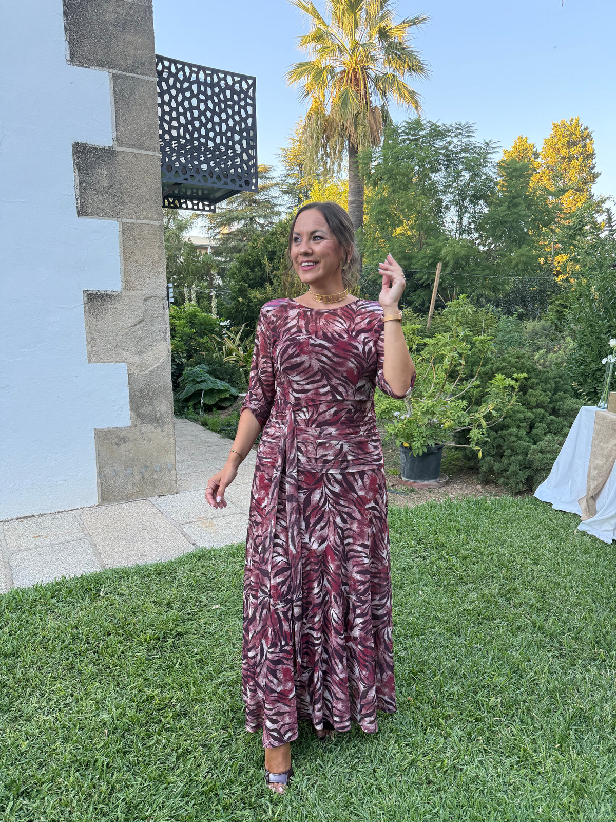 Vestido Cocoa Burdeos