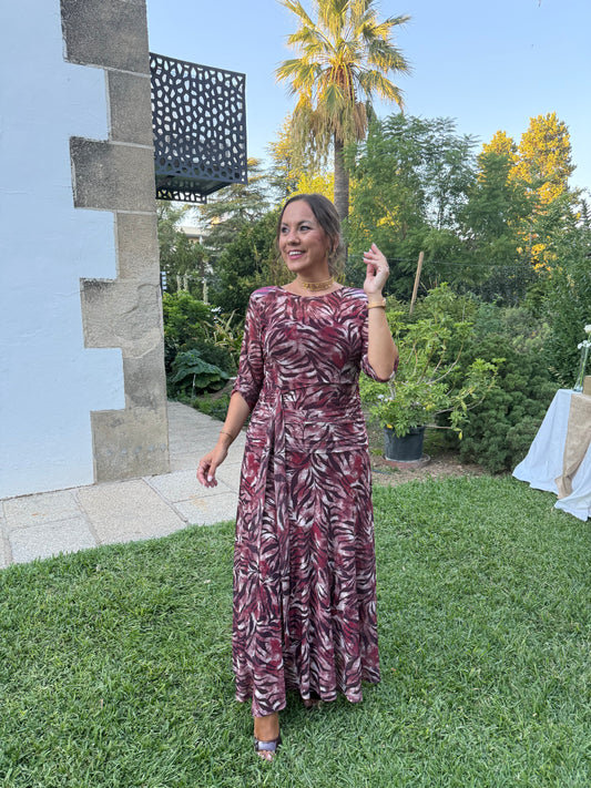 Vestido Cocoa Burdeos