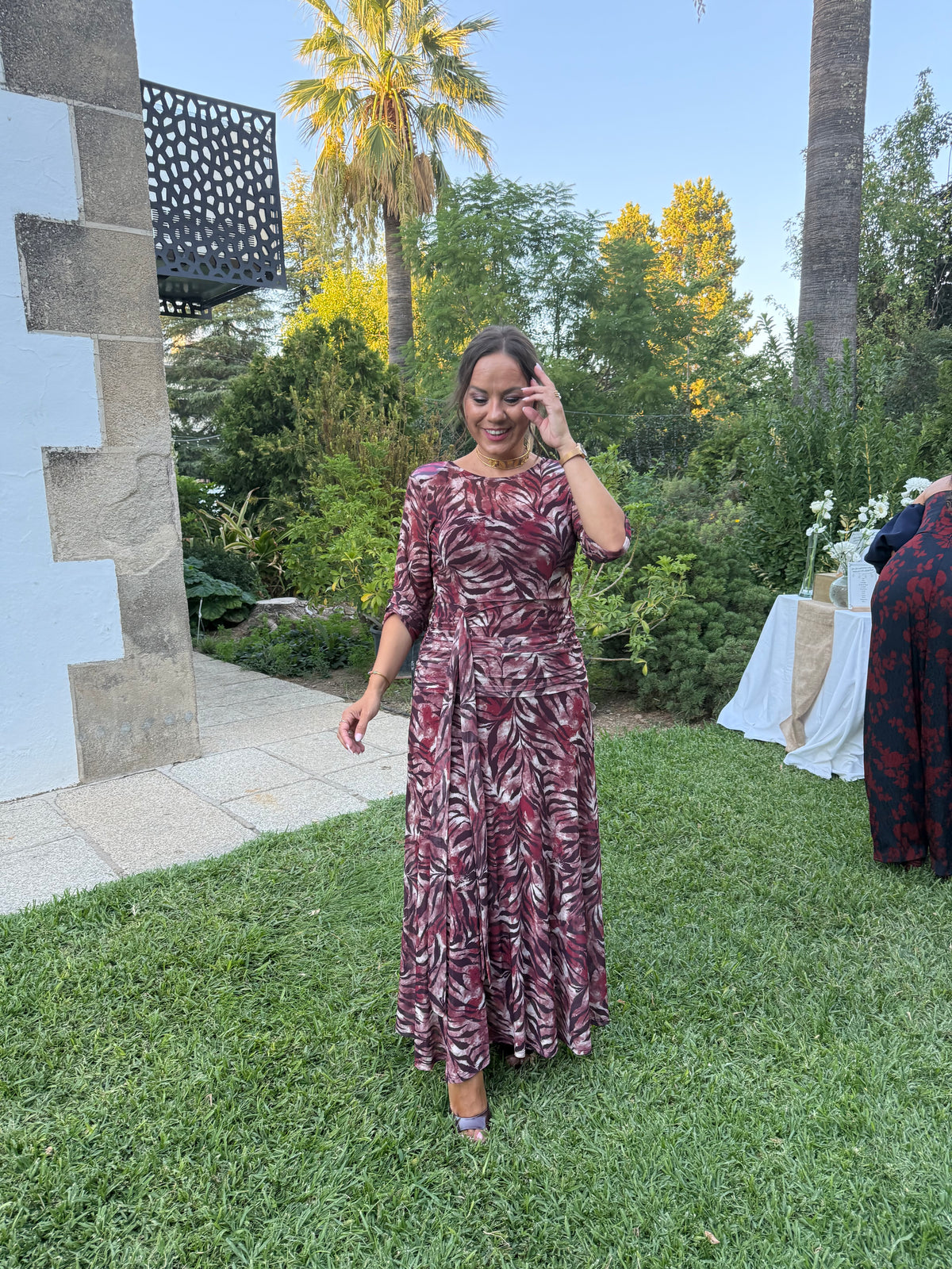 Vestido Cocoa Burdeos