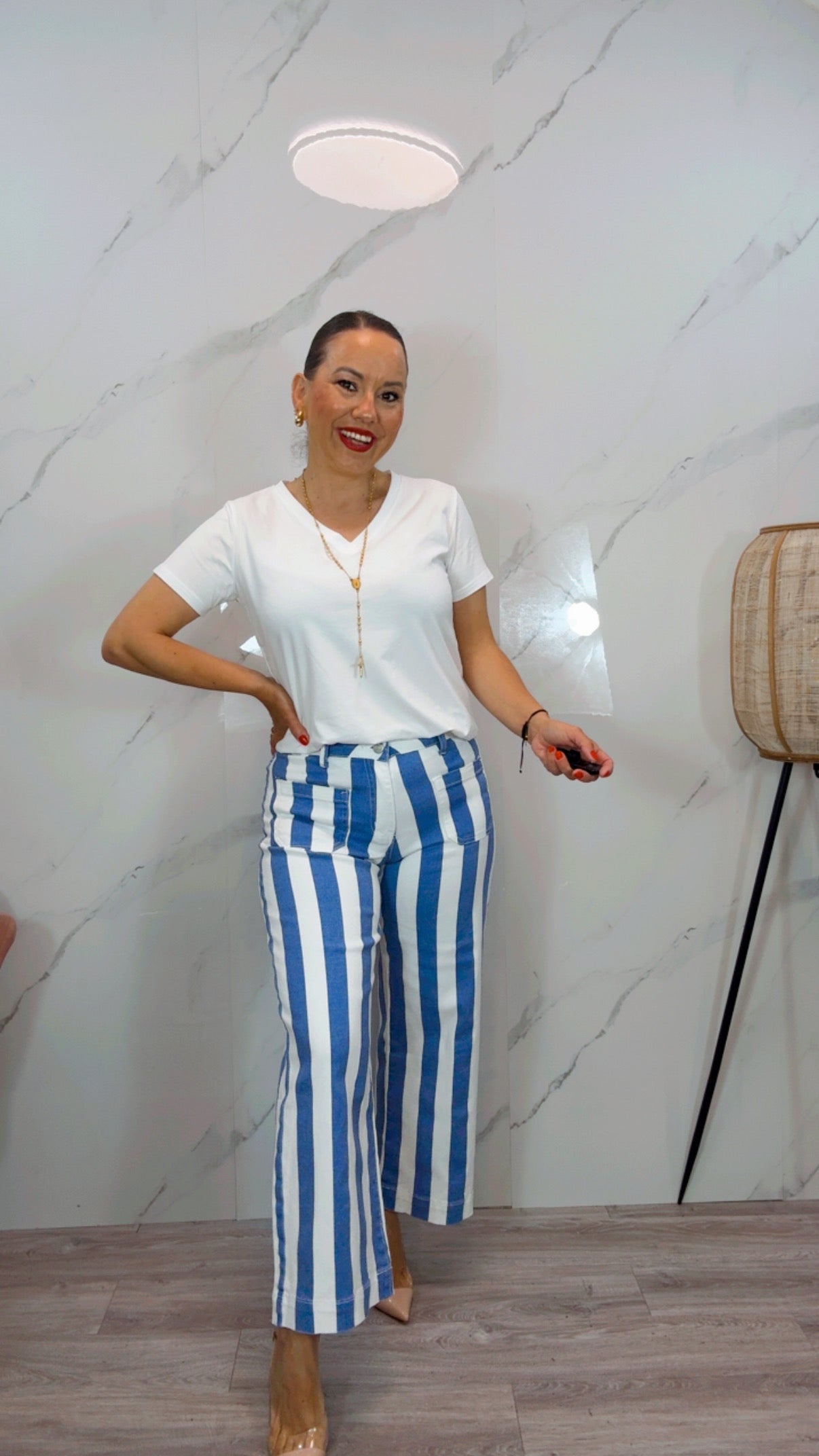 Pantalón Cascai Azul