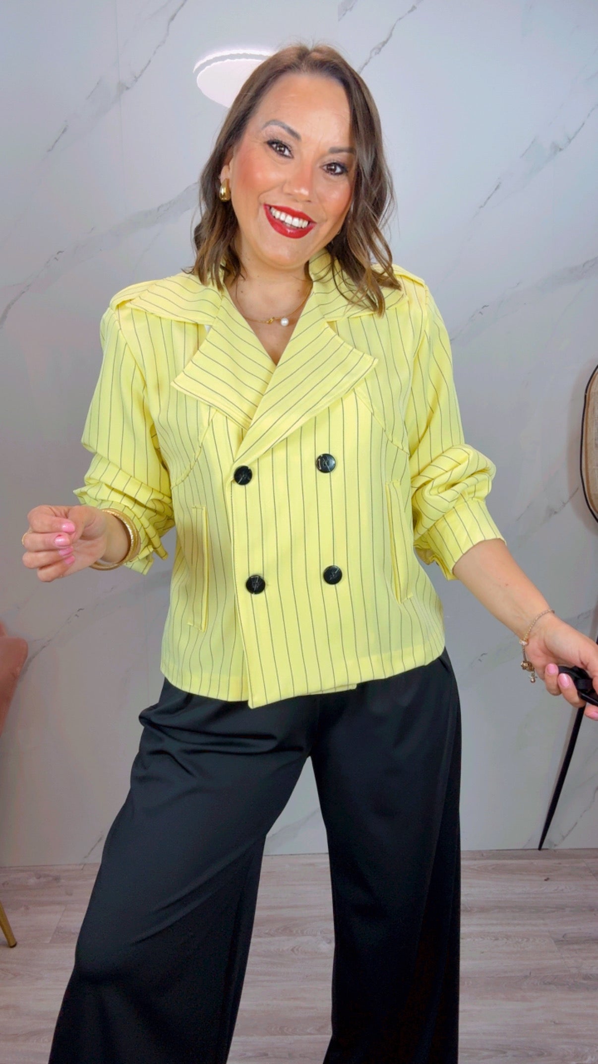 Chaqueta Roma Amarilla