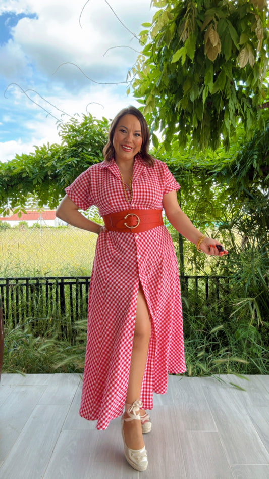 Vestido picnic Rojo