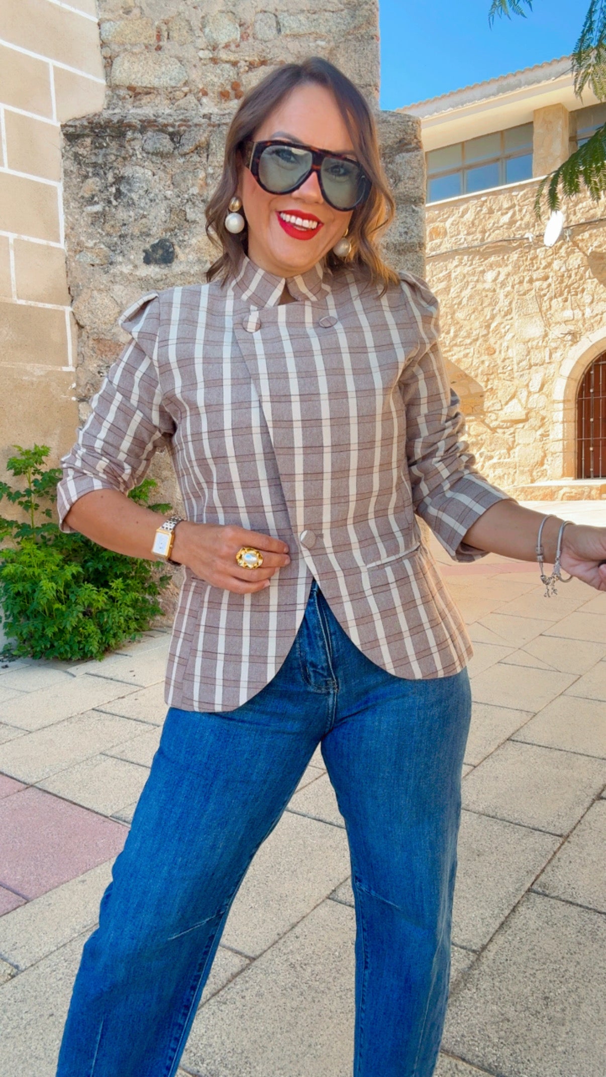 Chaqueta Praga Camel