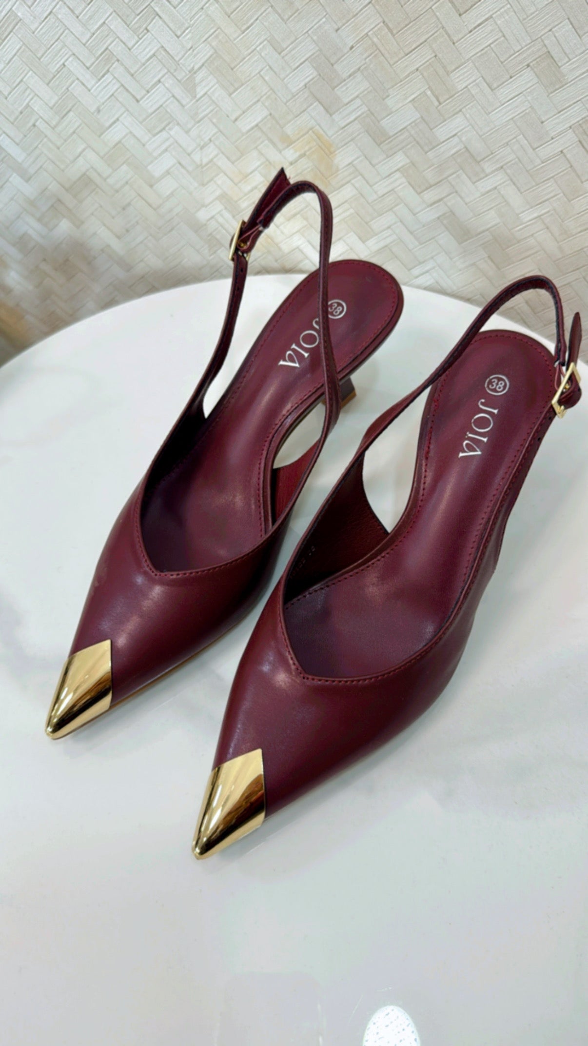 Zapato Joya Burdeos