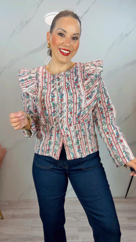 Chaqueta Juncal Flores