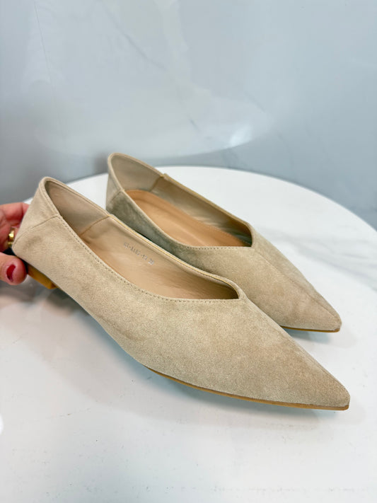 Manoletina Beige Pico