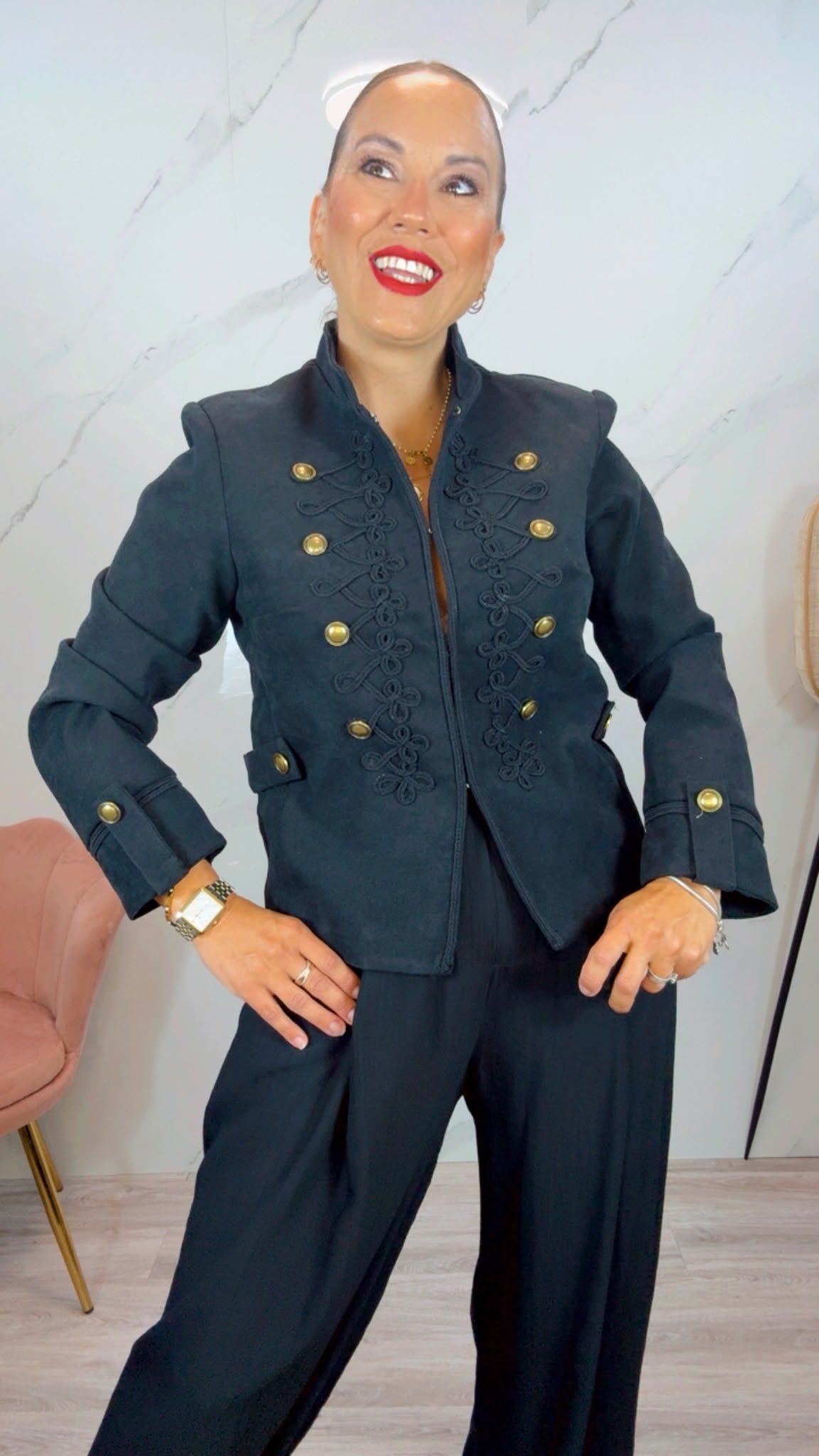 Chaqueta Almirante Negra