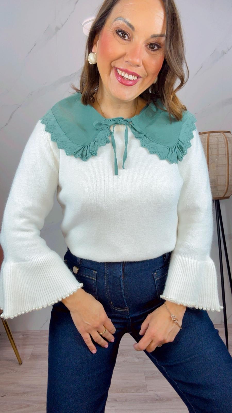 Jersey Perla Blanco