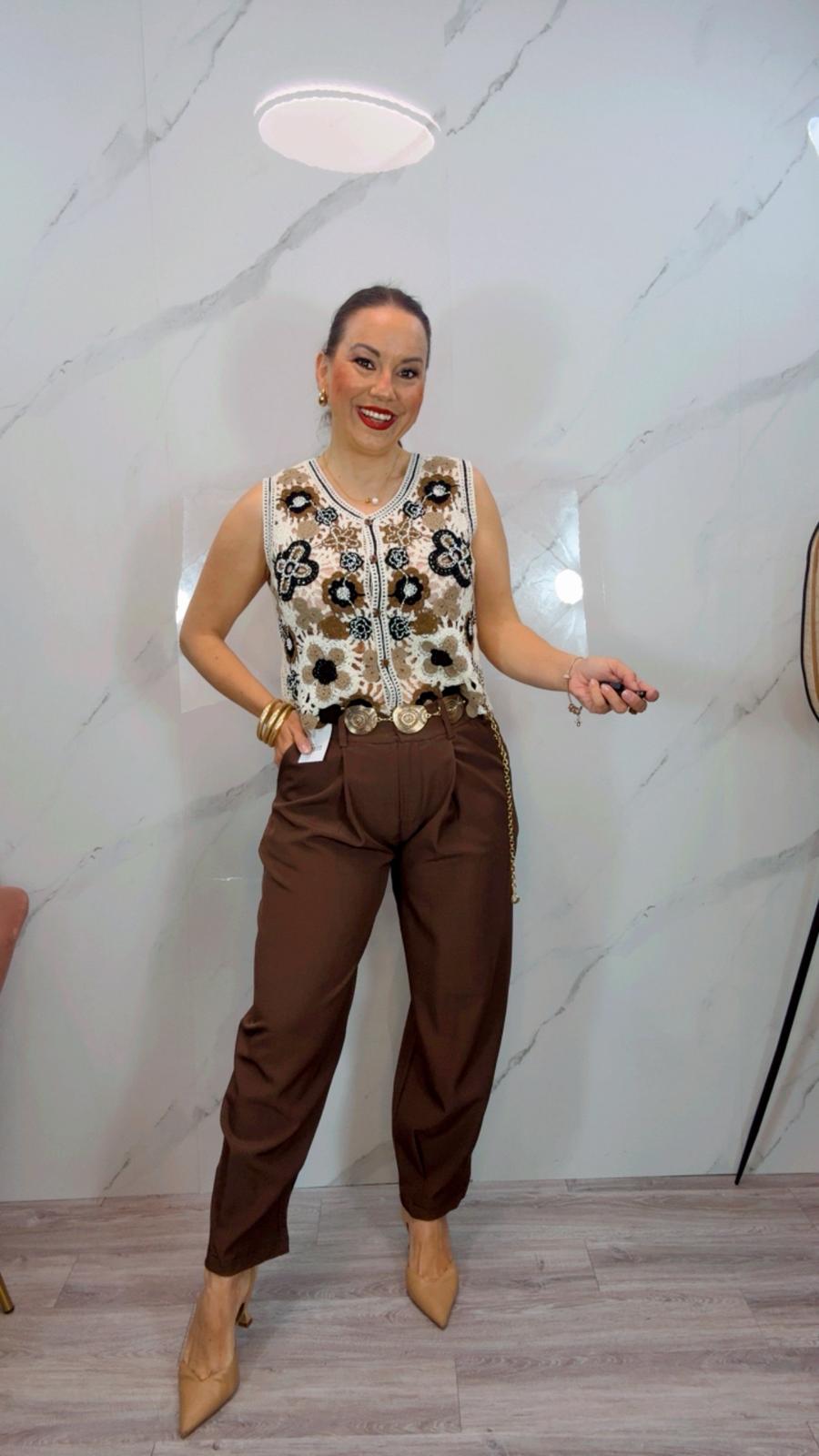 Pantalón Ballón Marrón