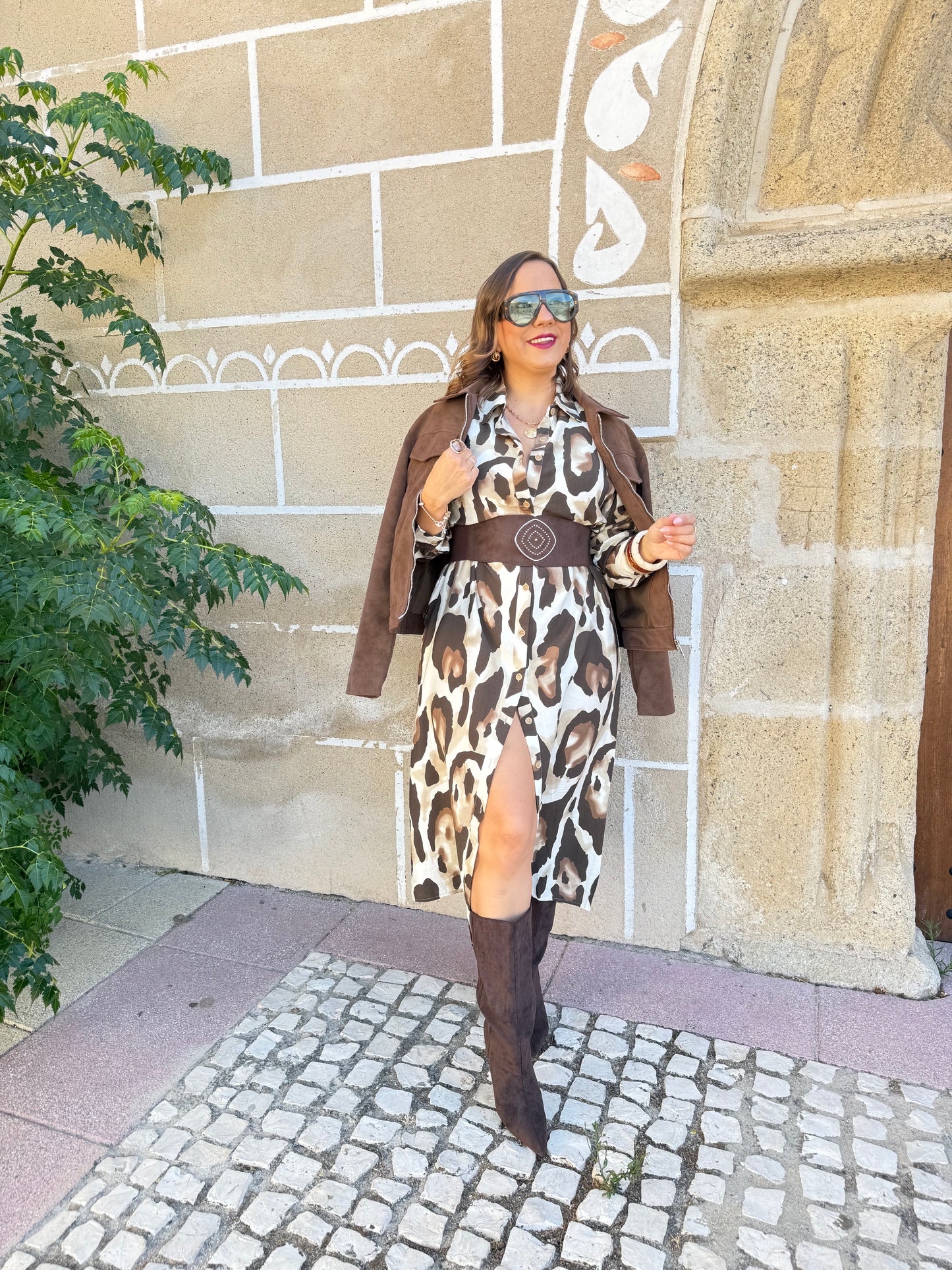 Vestido Safari