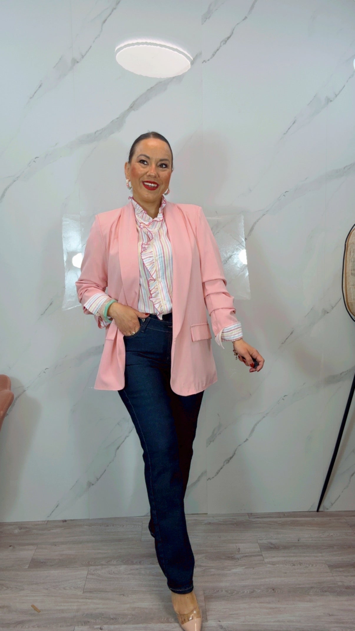 Blazers Rosa Empolvada