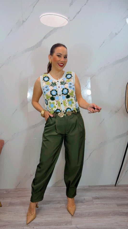 Pantalón Ballón Verde