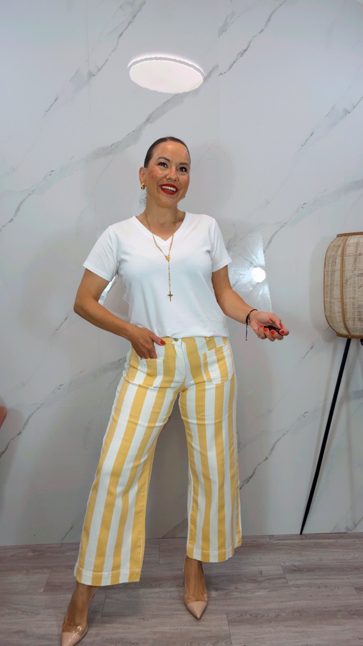 Pantalón Cascai Amarillo