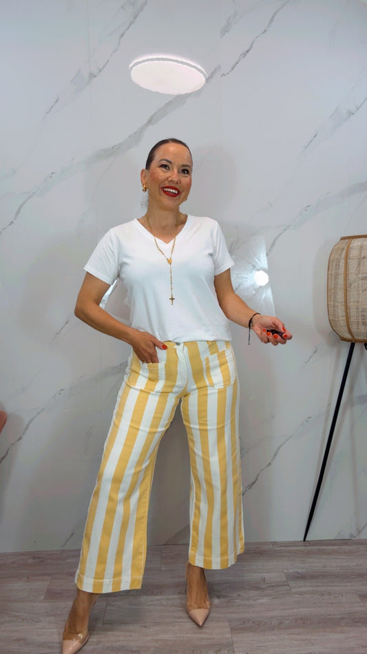 Pantalón Cascai Amarillo