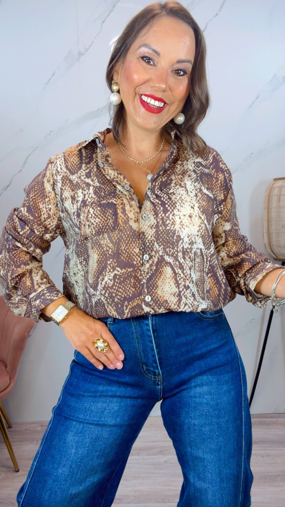 Camisa Serpiente