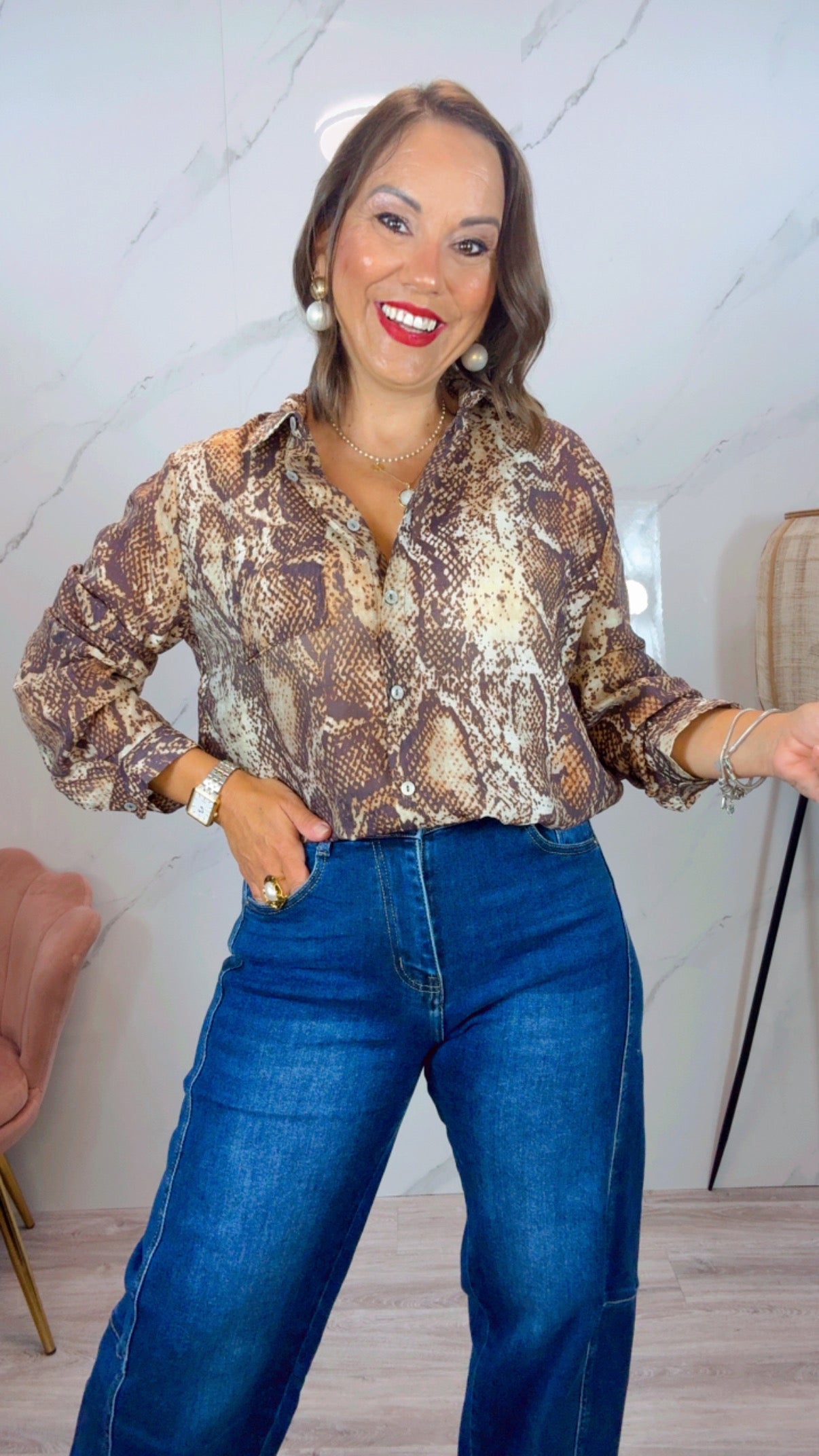 Camisa Serpiente