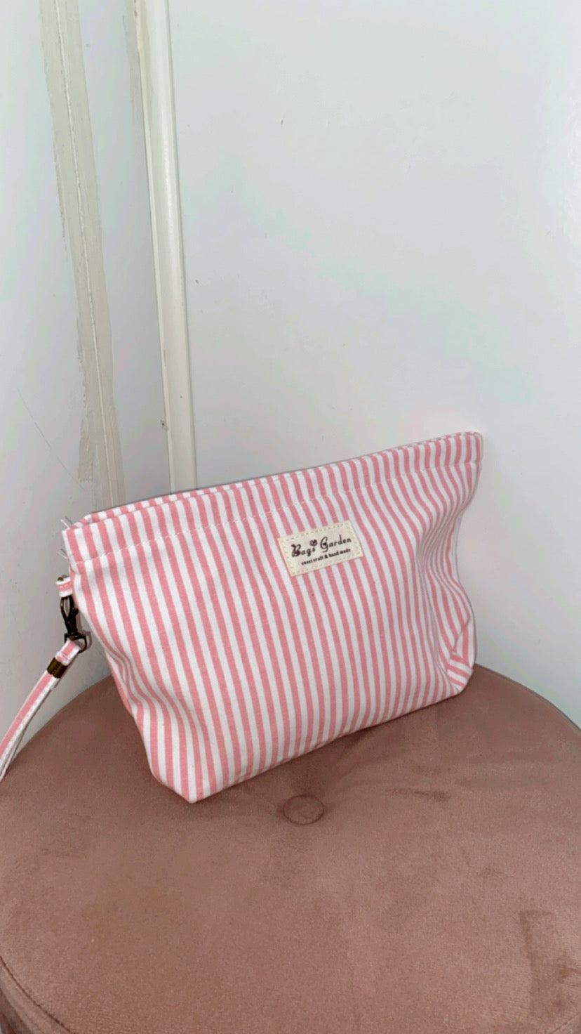 Neceser Rayas Rosa