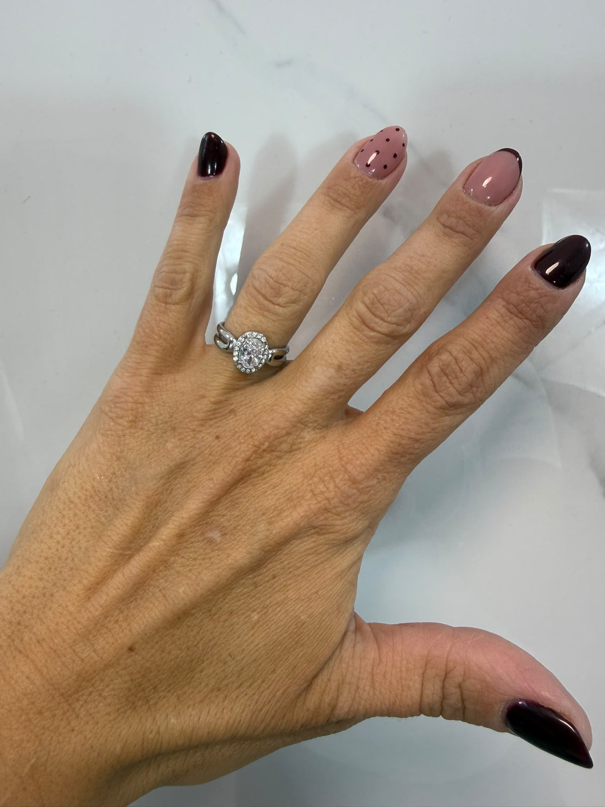 Anillo Piedra Acero