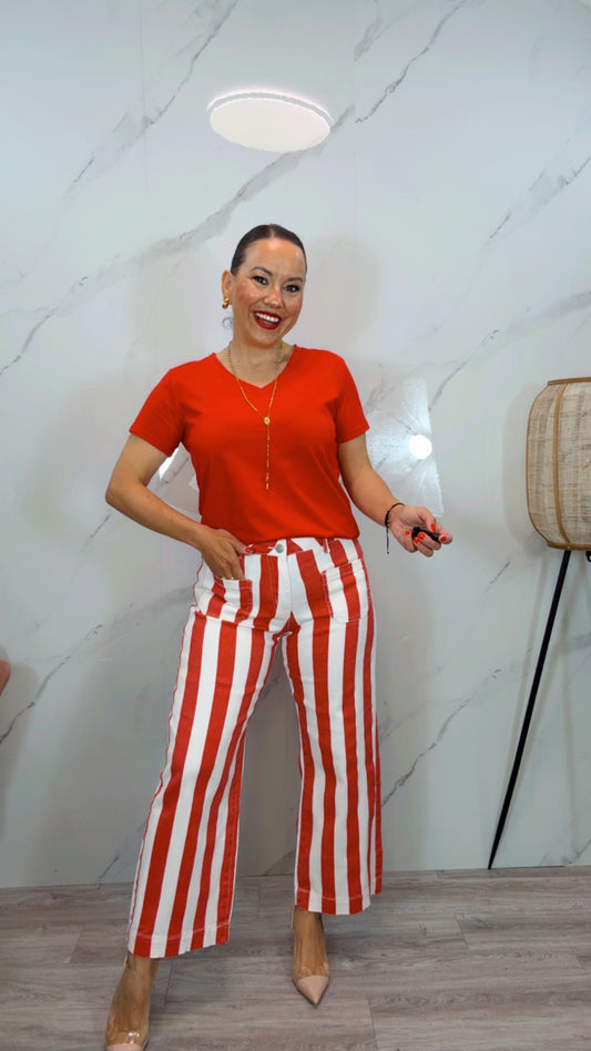 Pantalón Cascai Rojo